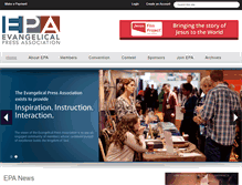 Tablet Screenshot of evangelicalpress.com
